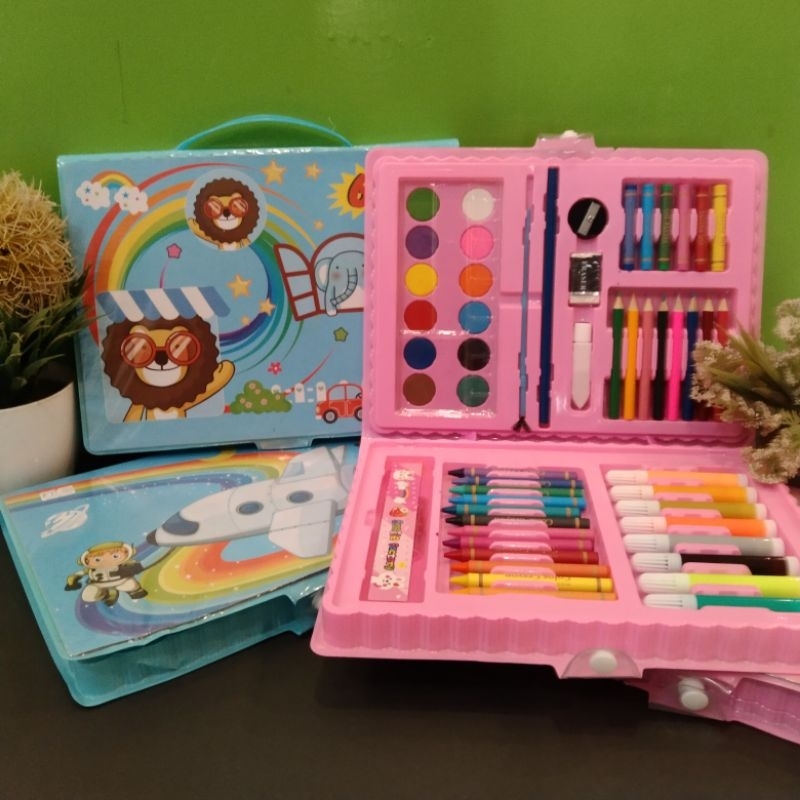 

CRAYON SET | ART SET MEWARNAI 68