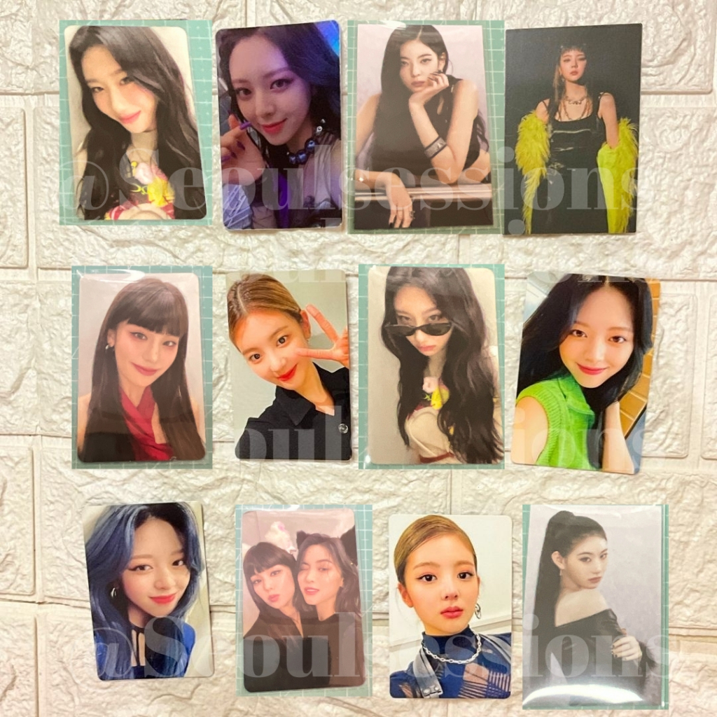 [READY] ITZY - CHESHIRE KILL MY DOUBT MEMBERSHIP PHOTOCARD PC ALBUM Yeji Ryujin Yuna Chaeryeong Lia