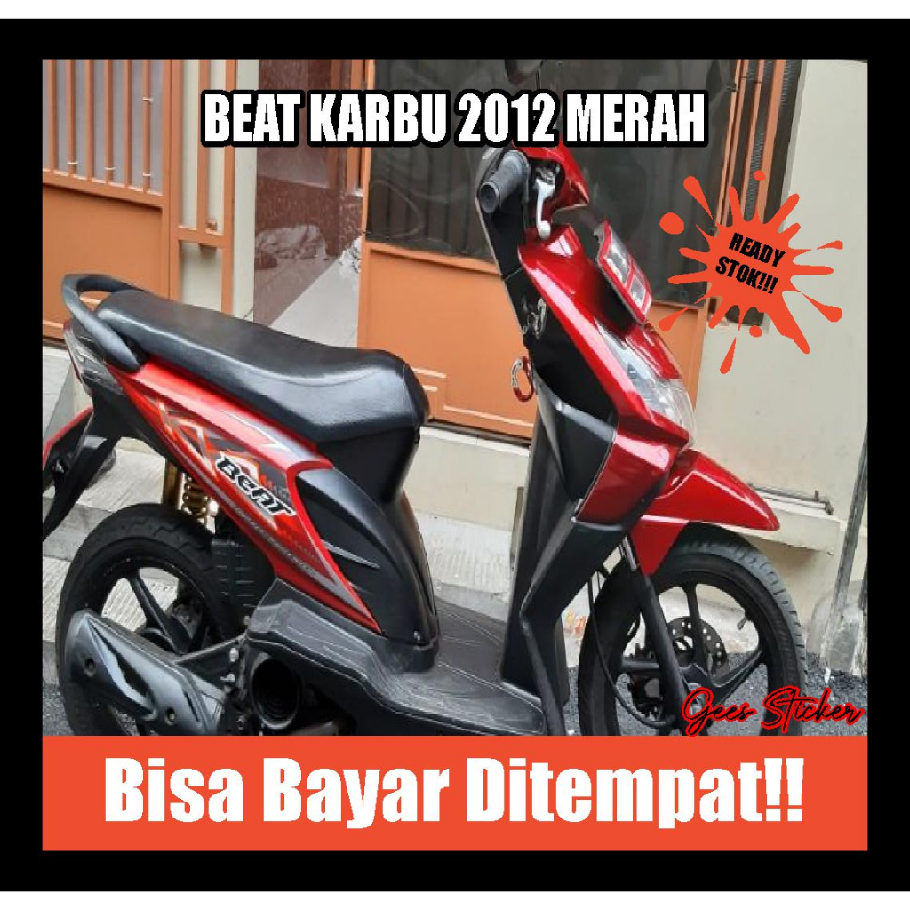 striping beat karbu 2012 merah
