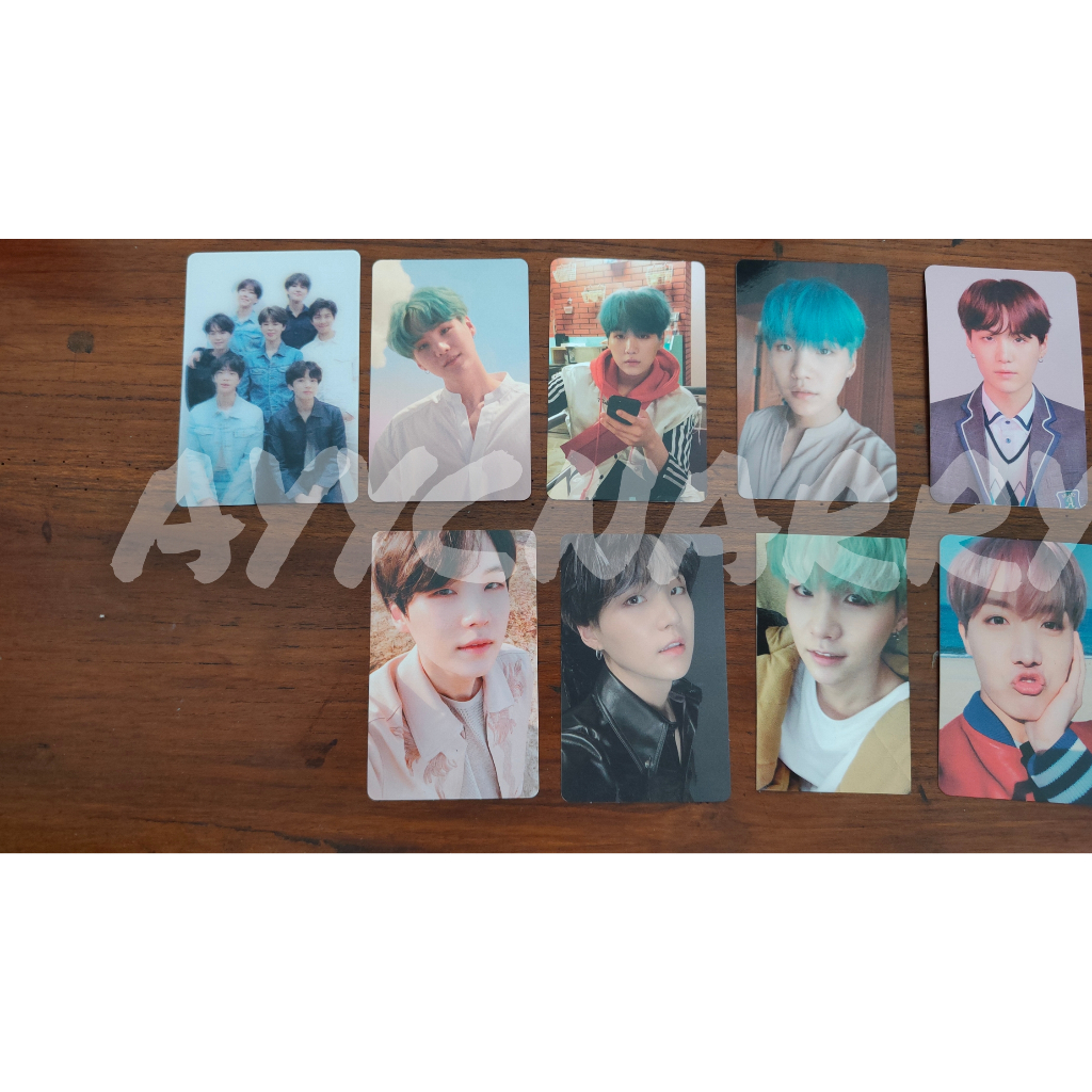 BACA DESKRIPSI Request ShopeeLive SHOPEE VIDEO ✅ OFFICIAL Photocard PC SPECIAL BTS Suga Min Yoongi J