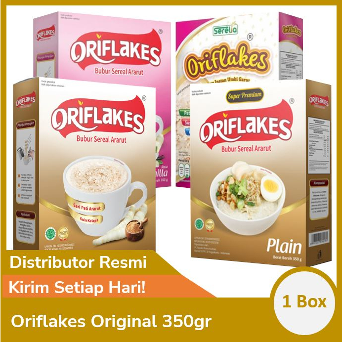 

Oriflakes Original Gastro 350 gr Sereal Umbi Solusi Gerd Maag Lambung