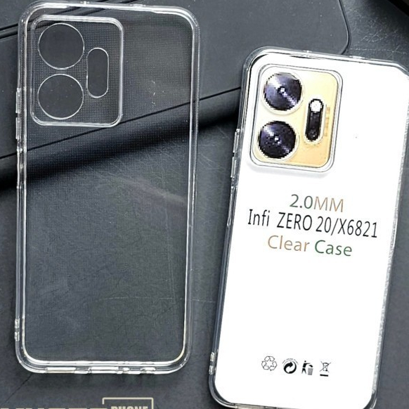 CASE BENING TEBEL / CASE HD CRYSTAL BENING 2.0MM TPU INFINIX ZERO 20 / ZERO 5G 2023 / ZERO 8