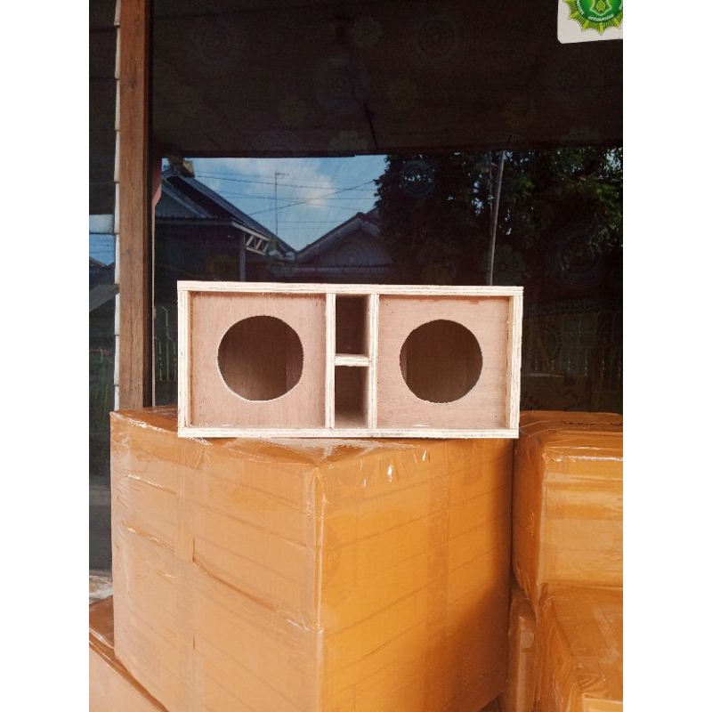 BOX SPEAKER 6 INCHI MODEL DOUBLE MINISCOOP
