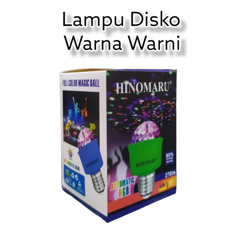 Lampu Disko RGB Full LED Warna Warni Lampu Tumblr Kecil Kelap Kelip