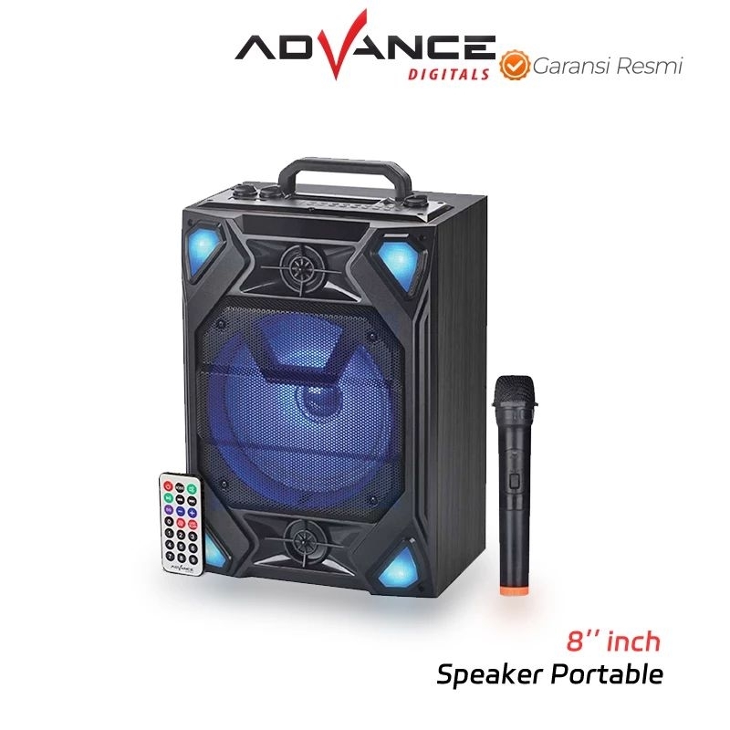 Speaker portable advance speaker meeting 8inch K882