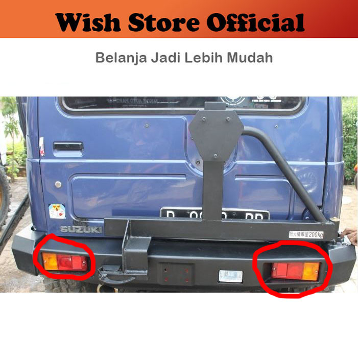 Lampu Stop Lamp Stoplamp Bemper Bumper Belakang ARB KATANA TAFT GT F50 F70 OFFROAD OFF ROAD OVERLAND