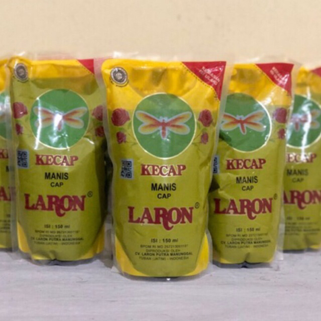 

Kecap Manis CAP LARON Refill 150ml 100% Asli Tuban Jatim