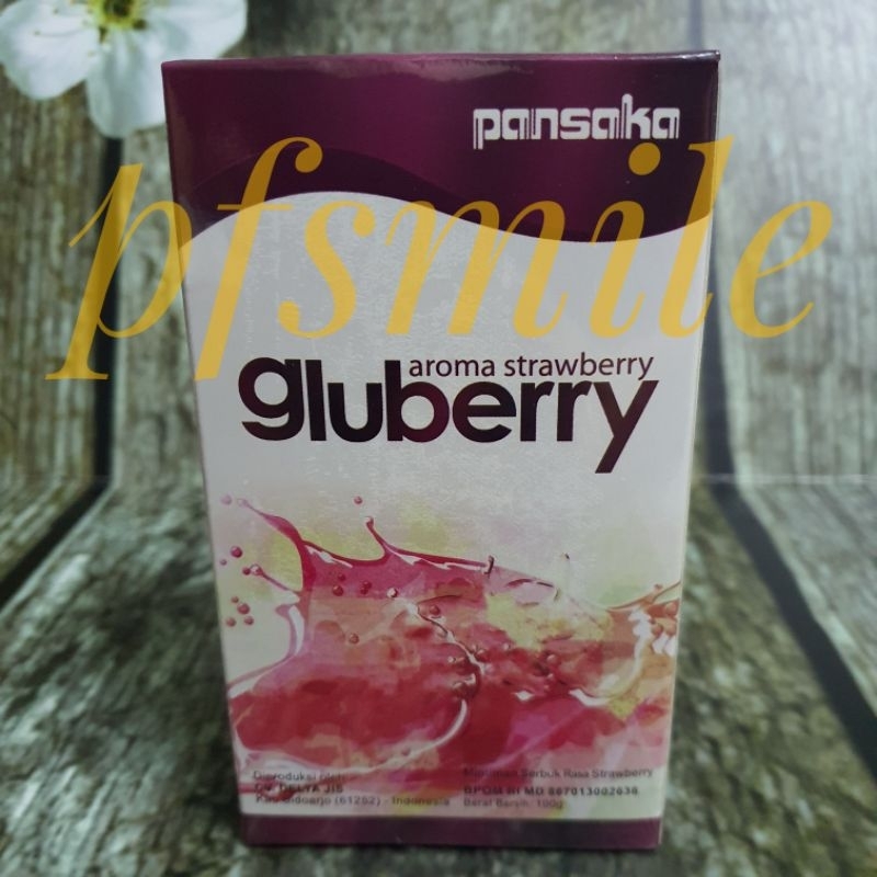 Gluberry aroma Strawberry Pansaka 100gr