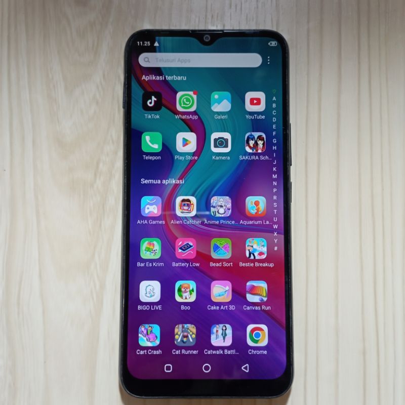 INFINIX HOT 8 RAM 4/64 JARINGAN 4G NORMAL SECOND SIAP PAKAI