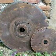 Paket 2 Gergaji Batu bekas jumbo