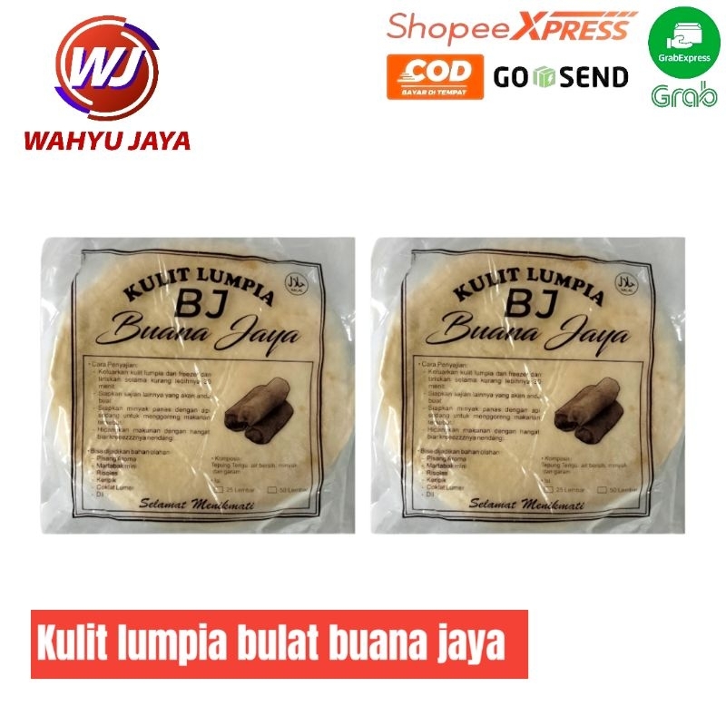 

kulit lumpia bulat buana jaya isi 50pcs