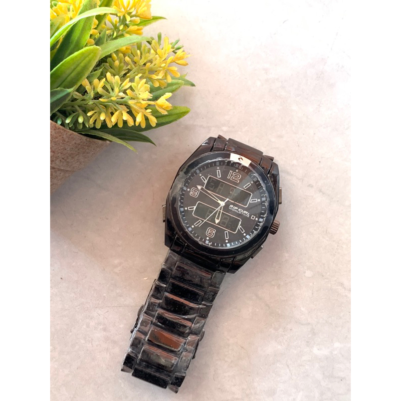 (HARGA PROMO TERKEREN  COD ) Jam Tangan Pria Elegan Jam Tangan Rantai Ripcurl