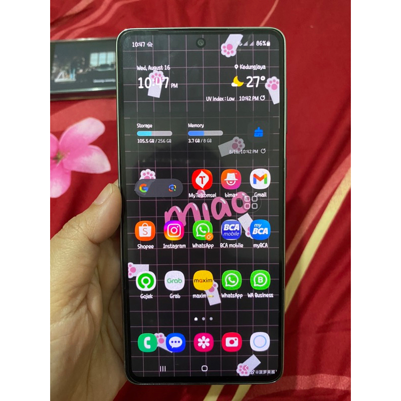 SOLD - Samsung A73 5G 8/256 GB