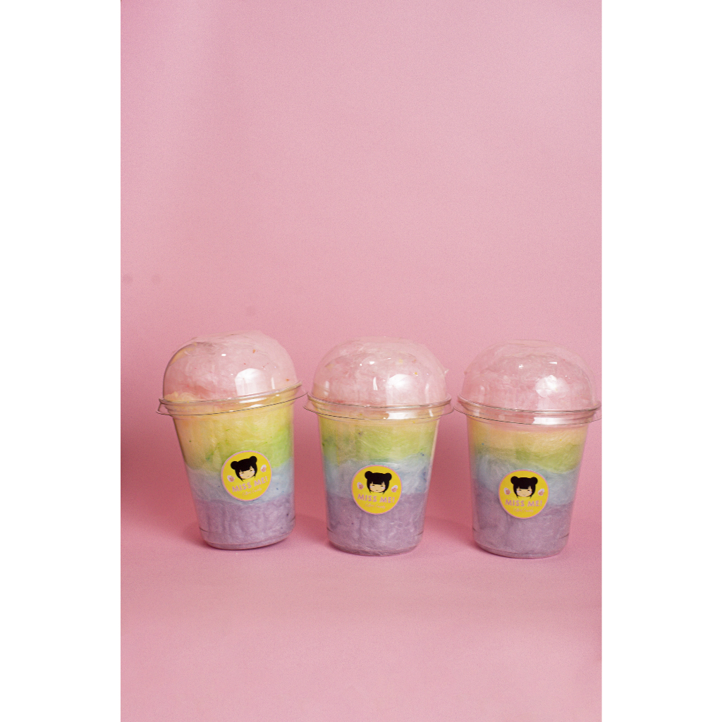 

COTTON CANDY - HARUM MANIS - GULALI RAINBOW CUP