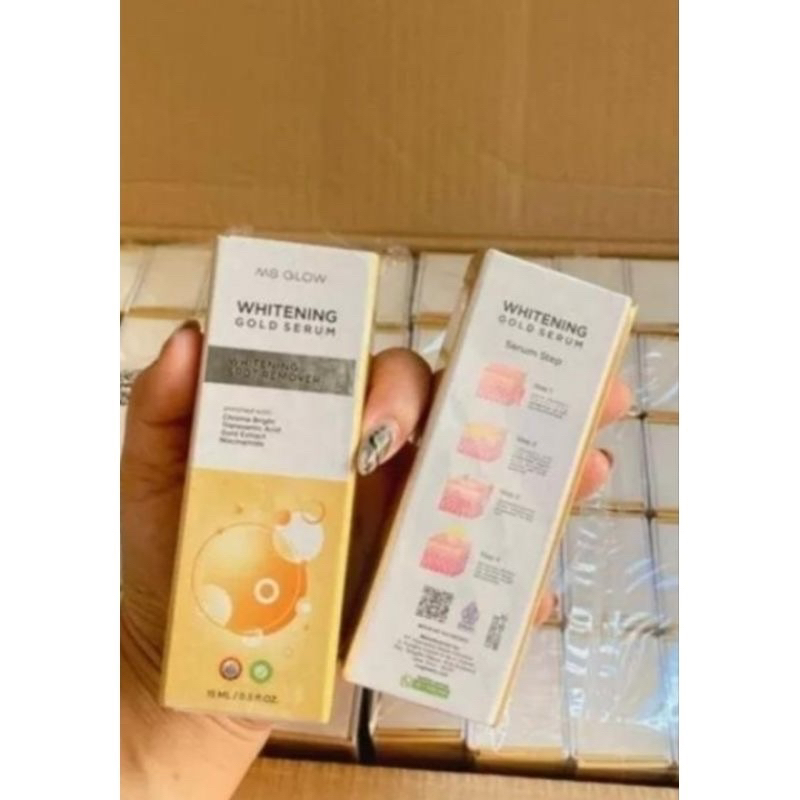 MS GLOW WHITENING GOLD SERUM / WHITENING GOLD SERUM MS GLOW / SERUM GOLD MS GLOW