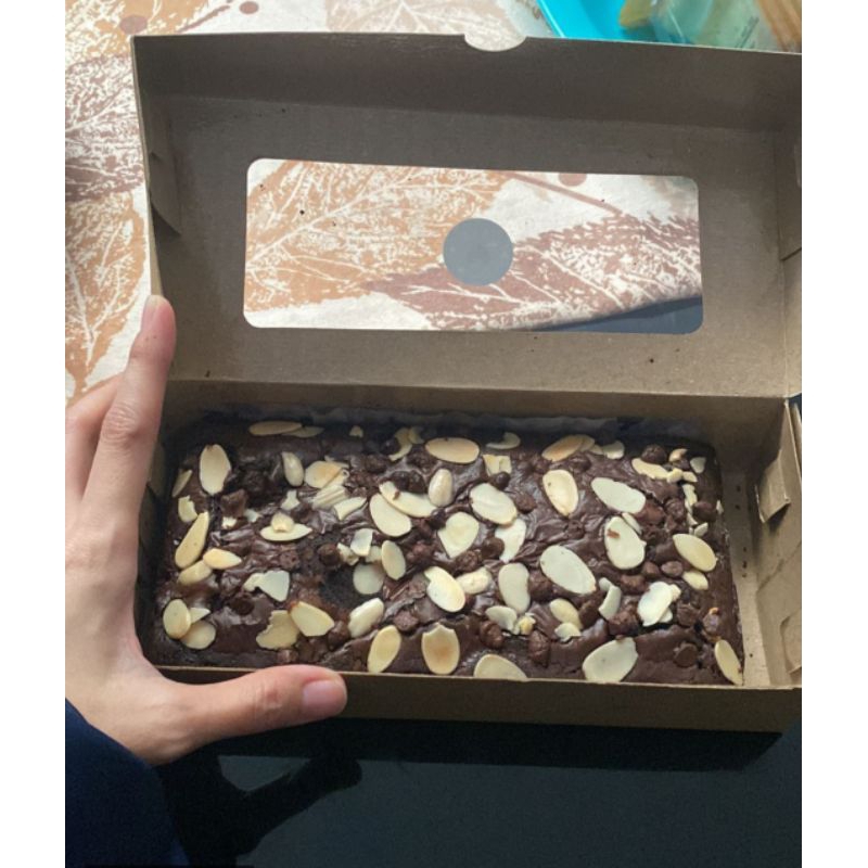 

fudgy brownies lumer/ biasa Uk.20*10