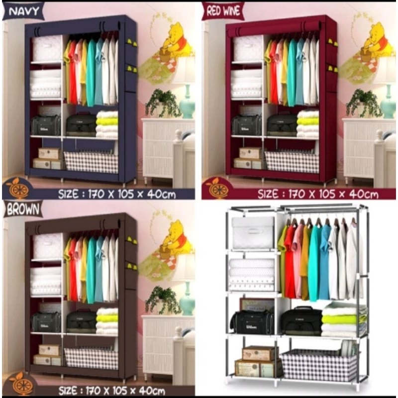 LEMARI PORTABEL/ LEMARI ANTI DEBU