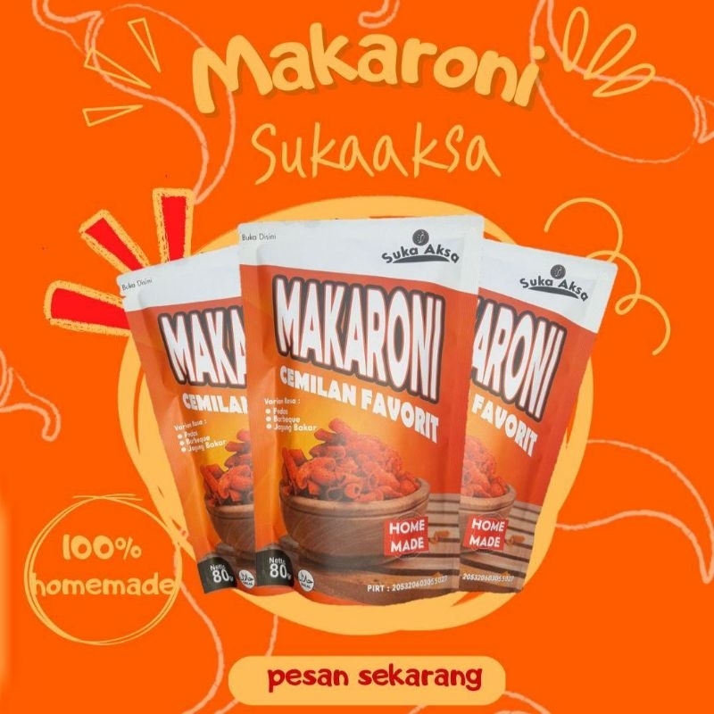 

MAKARONI | JAJAN KEKINIAN | CEMILAN ENAK | OPEN RESELLER