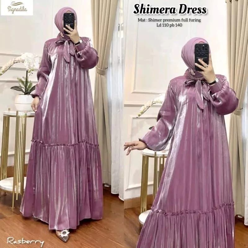 SHIMERA DRESS SHIMER TERBARU