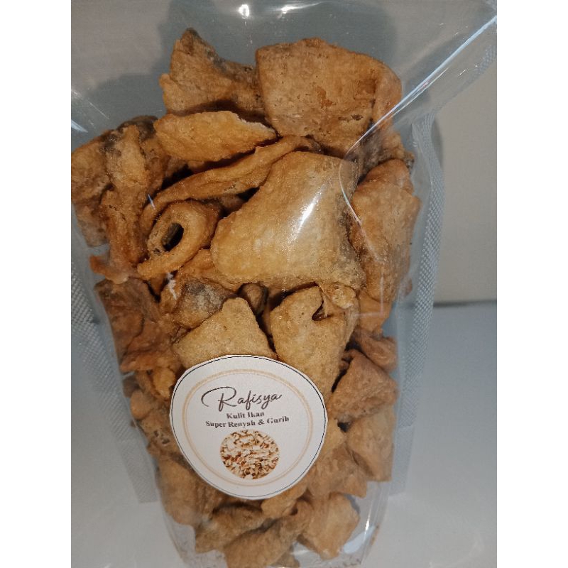 

Keripik kulit ikan crispy