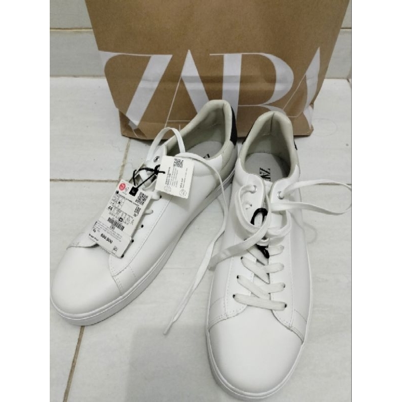 SEPATU ZARA MAN ZARA PRIA PUTIH SIZE 44 JASTIP ZARA