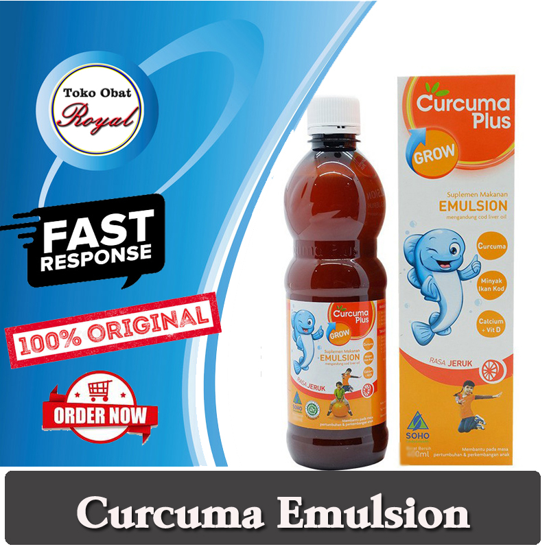 Curcuma Plus Emulsion Multivitamin Pertumbuhan Anak