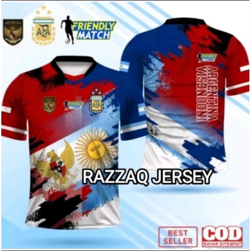 JERSEY FRIENDLY INDONESIA vs ARGENTINA FULL PRINTING