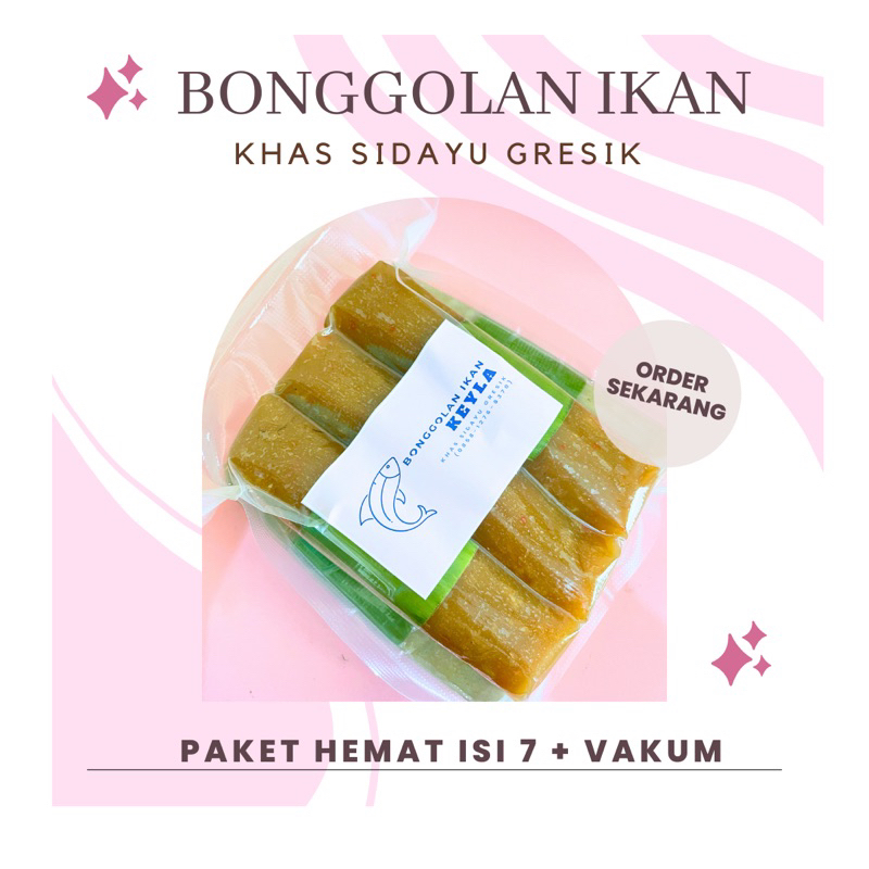 

ISI 7 + VAKUM | | BONGGOLAN | CIRENG | BONGGOLAN IKAN KHAS SIDAYU GRESIK