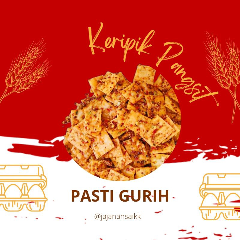 

Keripik Pangsit (250 g) JAJANANSAIKK