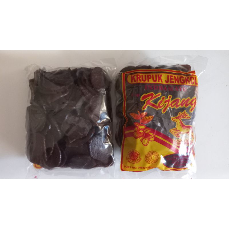 

kerupuk atau krupuk rasa jengkol cap kijang @200g