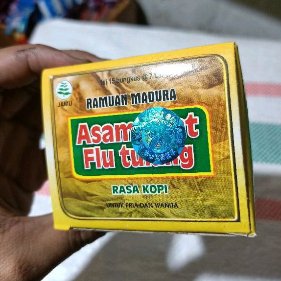 Ramuan Madura Asam Urat flu Tulang Rasa Kopi