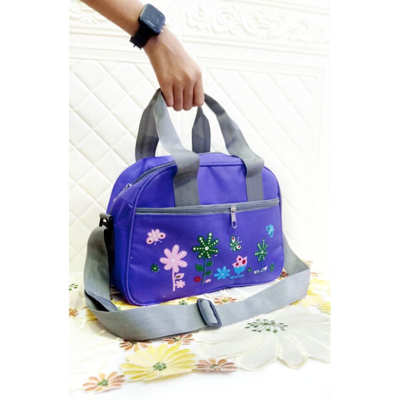 Tas selempang Anak tas Poppy Bag Tas Bekal Makan Tas Travel Tas Travel Bag Tas Pakaian Serbaguna