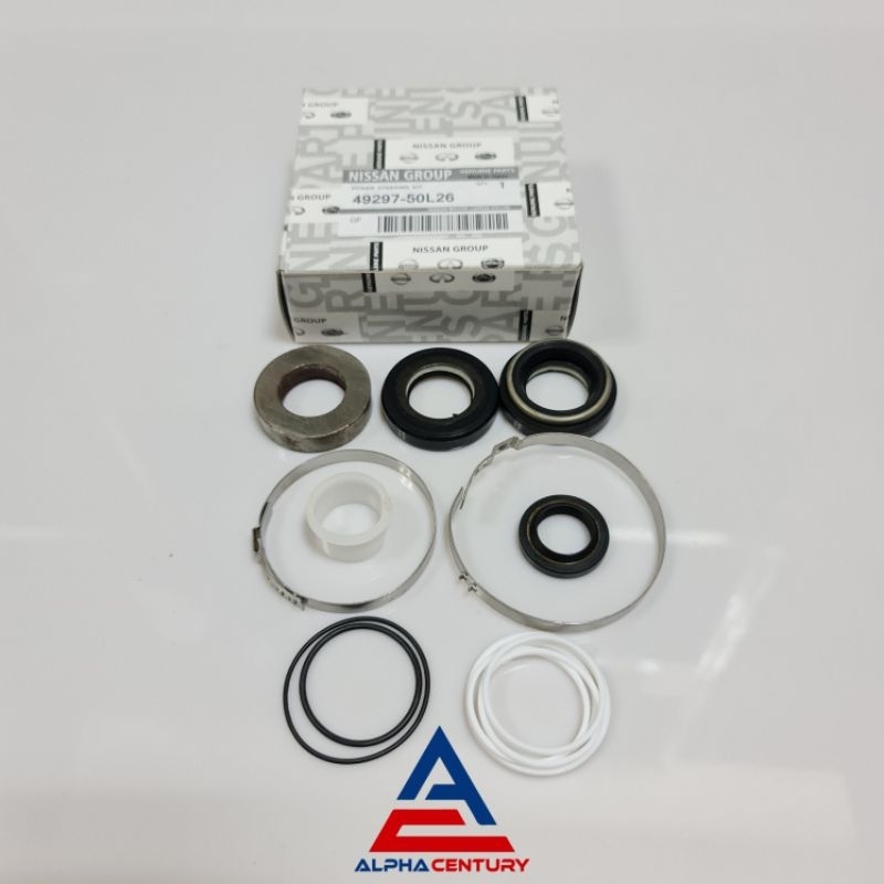 POWER STEERING KIT SEAL KIT NISSAN XTRAIL T30 BAWAH ORI JAPAN OEM GARANSI 2 BULAN