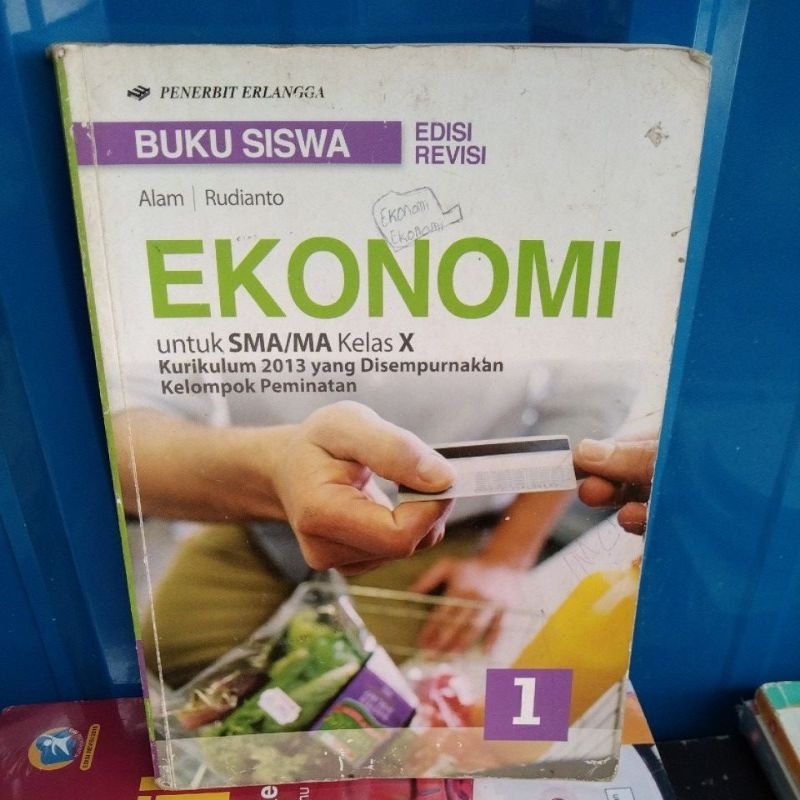 BUKU SISWA EKONOMI KELAS 10 SMA