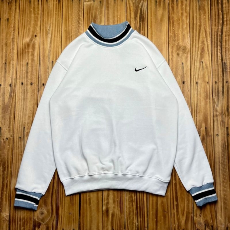 CREWNECK SWEATER HOODIE NIKE RIBLINE SWOOSH FULLTAG