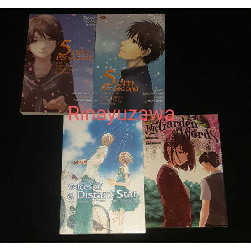 Komik Bekas 5 Cm per second by Makoto Shinkai ( Byousoku 5 centimeter )
