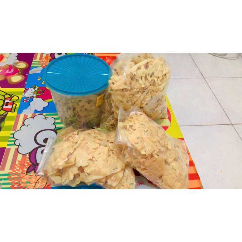 

peyek kacang toples 5 Liter