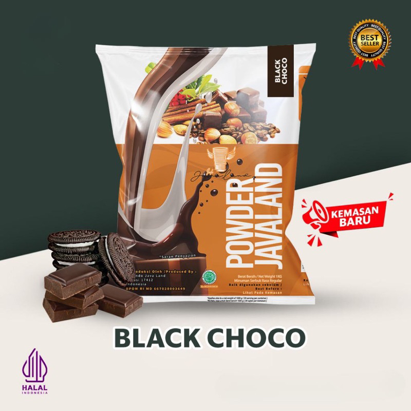 

Bubuk Regular Javaland Black Choco / Choco Owreo 1 Kg