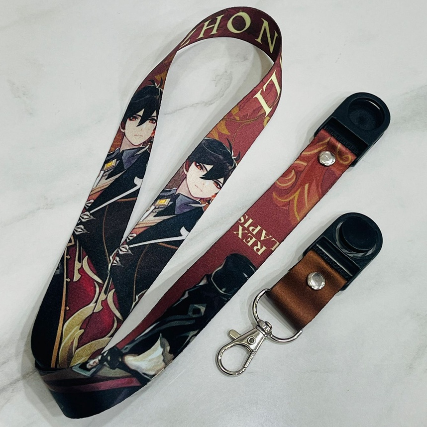 Lanyard Zhongli Character Genshin Impact Unisex