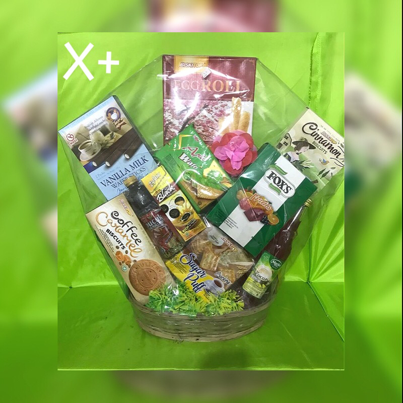

Parcel Gift Hamper Lebaran EID MUBARACK size X & X+