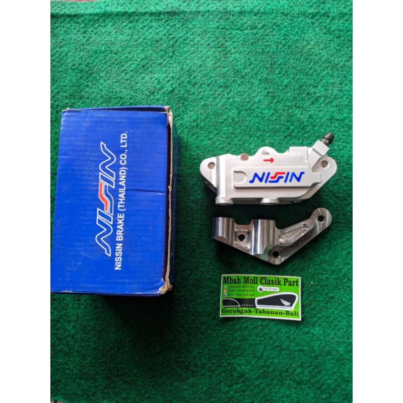 kaliper nissin set breket PNP shock ninja