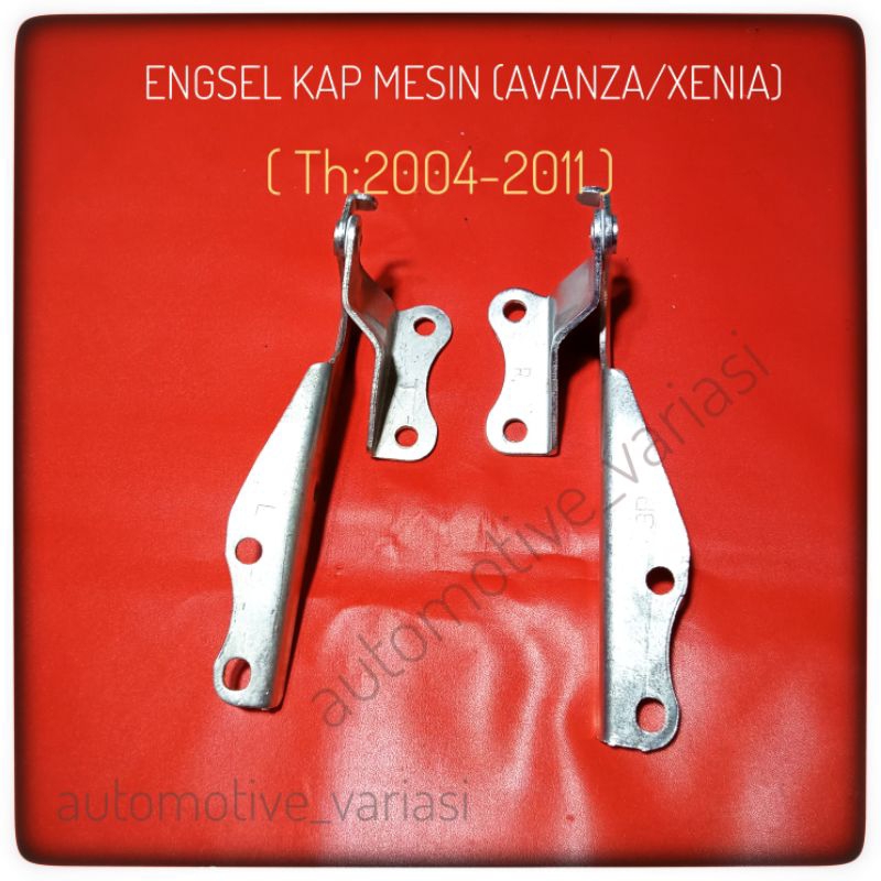 Engsel Kap Mesin Avanza Xenia 2004 2011 Engsel Kap Motor Avanza Xenia Lama Bracket Kap mesin Avanza 
