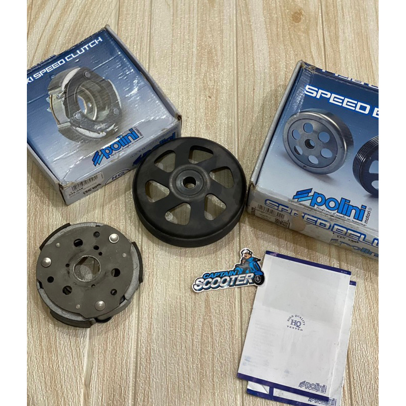 Delta Clutch Kampas Mangkok Ganda CVT Polini Vespa LX S 125cc Iget