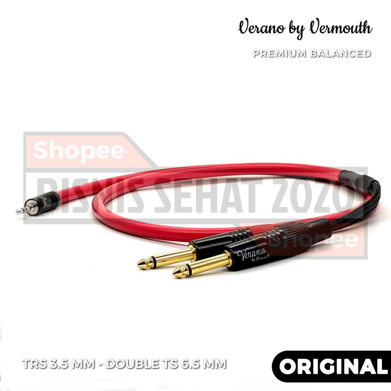 Kabel Aux 3,5mm Stereo Verano by Vermouth PREMIUM Balanced