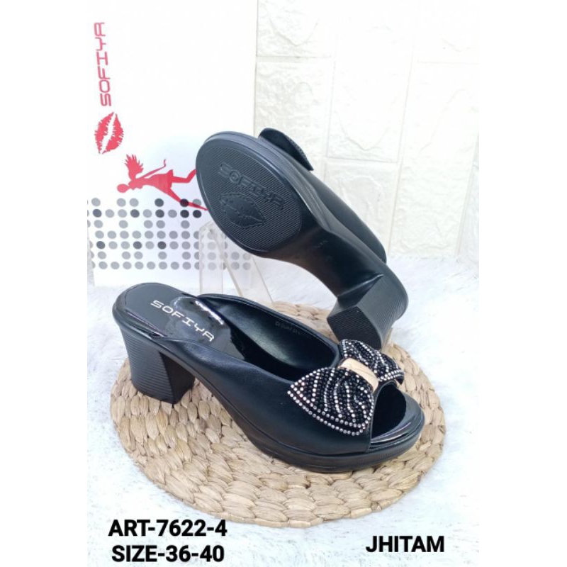sandal hak tinggi import sofiya 7622-4