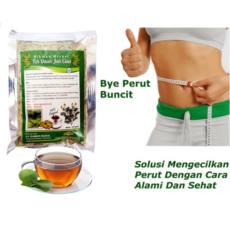 

TEH HERBAL DAUN JATI CINA / TEH PELUNTUR LEMAK