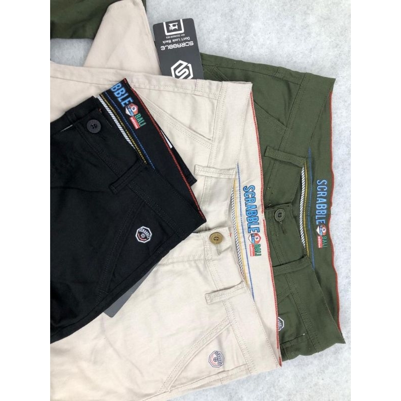 terlaris chino chinos celana panjang original scrablle original distro