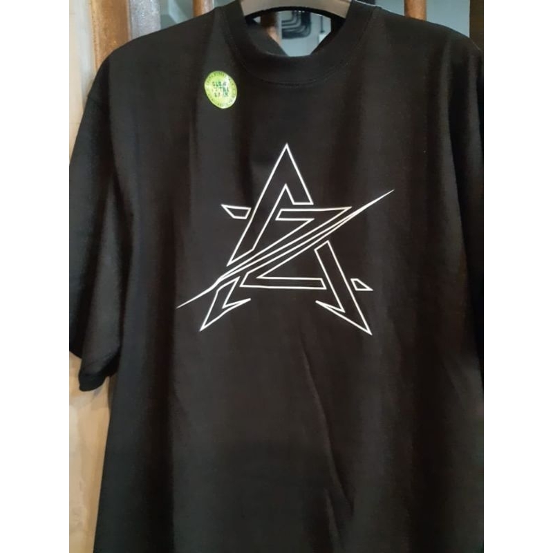 kaos azura unisex logo azura glow in the dark