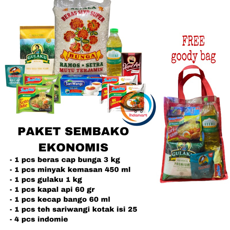 Paket Sembako Murah / Hampers Pengajian / Santunan / Syukuran