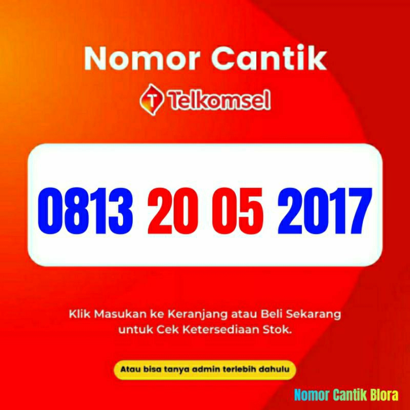 Nomor Cantik Simpati Nomer Cantik Simpati Tanggal Bulan Tahun Lahir Mei 2005 20 05 2017